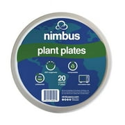 Nimbus NE-PLATE-09-3-DTC 9 in. Sugarcane & Bamboo Plates - 60 Count