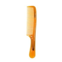 Unique Bargains 1 Pc Portable Tendon Comb For Curly Hair Orange Plastic