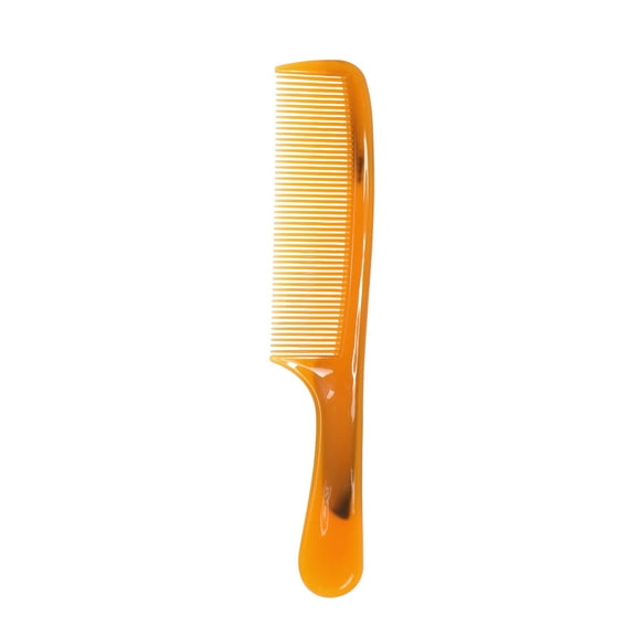 Unique Bargains 1 Pc Portable Tendon Comb For Curly Hair Orange Plastic