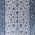 thumbnail image 4 of Colle Distressed Floral Oriental Area Rug, Silver Grey / Blue, 4 of 5