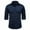 Mens Shirts Navy, variant on M-4X Plus Size Dress Shirts for Men Long Sleeve Big & Tall Slim-Fit T-Shirts Mens Formal Solid Color Button-Down Collared Business Work Tops