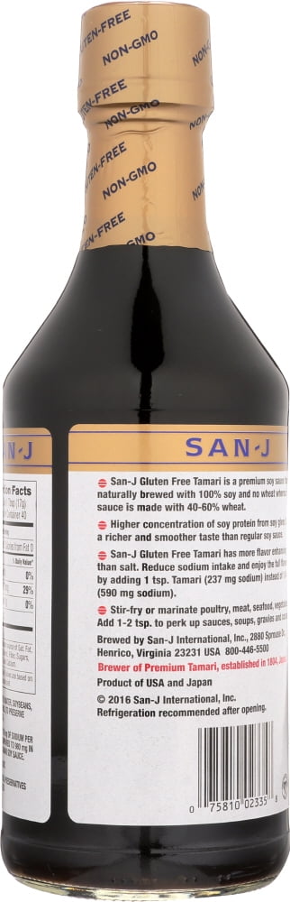 SAUCE TAMARI REDUCED SODIUM SOY Pack of 6