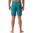 thumbnail image 3 of Ropa de playa casual ligera para hombres INSPIRE CHIC, pantalones cortos de tabla de frente plano de verano 32 verde, 3 of 5