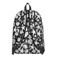 thumbnail image 4 of Tropical Nautical Marine Travel Backpack Lightweight Canvas Bookbag with Ocean and Coral Pattern Comfortable Carrying Anti-theft Features Large Capacity for Outdoor Activities and Short-Term Travel, 4 of 5