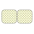 thumbnail image 5 of Lsque Corn 2 PCS Windshield Sun Shade | CarFoldable Window Covers | Car Accessories Reflect UV for Universal Cars SUV Truck | Large, 5 of 7