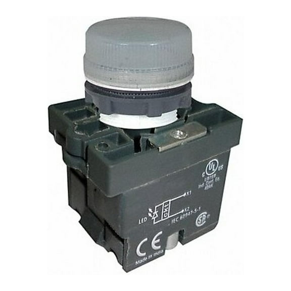 Dayton Pilot Light, Red, 22mm, LED 30G218