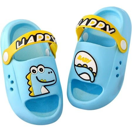 

Boys Girls Slide Sandals Outdoor Beach Pool Sandal Beach Swimming Pool Non-Slip Slipper Water Shoes Hook Loop Sandal
