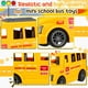 thumbnail image 4 of Autobús escolar de juguete Blueweenly Mini, 9,9 cm, plástico amarillo, 24 unidades, 4 of 6