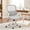 Gray, variant on Office Desk Chair, Ergonomic Mid-Back Mesh Chair with Wheels, Comfy Lumbar Support with Flip-up Arms for Home office, Gaming, Study, Black