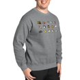 thumbnail image 4 of CafePress - Neko Atsume Jumper - Crew Neck Sweatshirt, 4 of 5