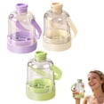 thumbnail image 4 of Multifunctional Transparent Water Bottle Ice Maker With Ice Tray 2 In 1 Iced Bottle With Handle Portable Iced Coffee Cup For Travel Gym Home, 4 of 9