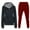 Wine, variant on PEZHADA Fall Savings Women 2 Piece Outfits Sweatsuit Set Long Sleeve Pullover Hoodies Wide Leg Drawstring Sweatpant Lounge Set Tracksuit Wine