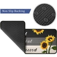 thumbnail image 5 of Sunflower Kitchen Rugs - Kitchen Mat Set of 2, Sunflower Decor Sunflower Rugs for Kitchen, Country Sunflower Kitchen Decor Accessories Things - Sunflower Rugs and Mats, Kitchen Rugs Sunflower, 5 of 5