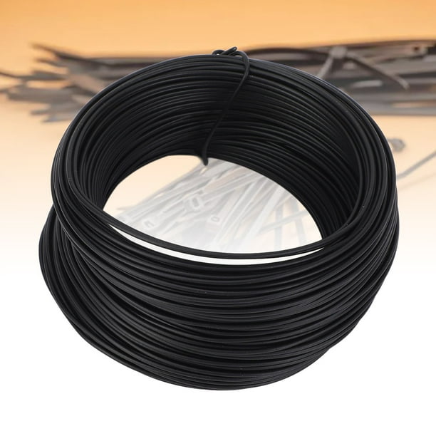 Alambre Galvanizado, Alambre De Amarre Recubierto De PVC Flexible, Fácil De Doblar, Alta Ductilidad, Longitud Personalizable, Superficie Suave, Uso Versátil, Alambre De Hierro