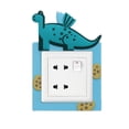 thumbnail image 1 of relayinert Watertproof Light Switch Socket Protective Socket Protective Cover Cover Cartoon Wall Sticker Wall Switch Panel Decoration No.03, 1 of 6
