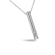 thumbnail image 3 of Collar de descompresión de acero inoxidable con colgante de meditación y atención plena, estilo europeo y americano, collar de respiración, 3 of 3
