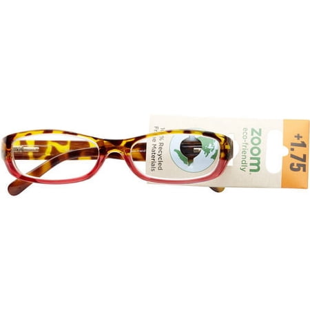 Zoom Eco Friendly Reader Tort Pink Two T