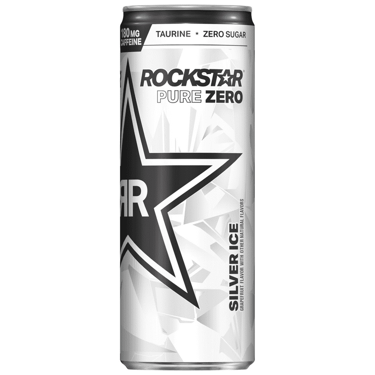 Rockstar Energy Drink, Sugar Free, Silver Ice 16 fl oz