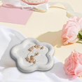 thumbnail image 2 of facefd Decorative Tray Display Plate White Matte for Kitchen Photo Props Ornament flower, 2 of 9