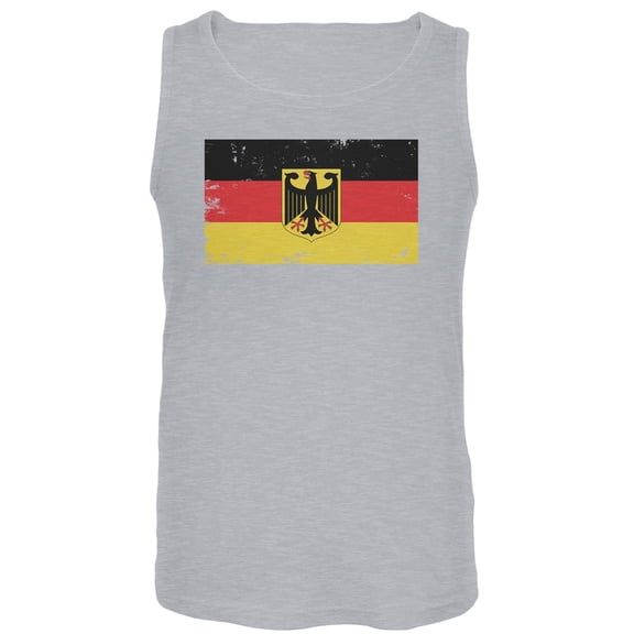 World Cup Germany Distressed Flag Tank Top - Small