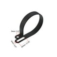 thumbnail image 4 of Cable Clips Wire Holder R Type Clamp 50mm Fastener for Home Office Cords Management Black 20Pcs, 4 of 5