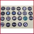 thumbnail image 1 of 1pcs 14 Mm Llave De Coche Insignia Logotipo Para Plegable flip Remota Cristal KD/VVDI control Remoto Etiqueta De Gota Pegamento Clave De La shell Pegatina Para Perodua honda Toyota VW juanchang, 1 of 3