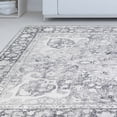 thumbnail image 6 of Gian Bohemian Oriental Medallion Indoor Area Rug, Charcoal, 5' 7" x 8' 9", 6 of 6