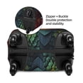 thumbnail image 2 of Vsdgher Whimsical Dragon Color Cool Luggage Cover Suitcase Cover Protector Anti-scratch Suitcase cover Fits 18-32 Inch Luggage(No luggage included)-X-Large, 2 of 7
