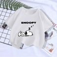 thumbnail image 3 of Camiseta de algodón de dibujos animados de Snoopy para niños y niñas, camiseta de moda para niños y niñas, camiseta de verano para niños, camiseta de moda para niños, camiseta superior 2024, 3 of 5