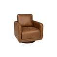 thumbnail image 3 of Poundex Upholstered 360 Swivel Accent Chair, 3 of 9