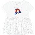 thumbnail image 3 of Inktastic Little Sister Superhero Girls Baby Dress, 3 of 5