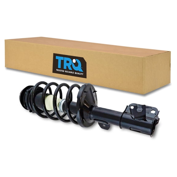 TRQ Front Left Complete Strut & Coil Spring Assembly Drivers Side Fits Select 2004-2008 Suzuki Forenza 2005-2008 Reno