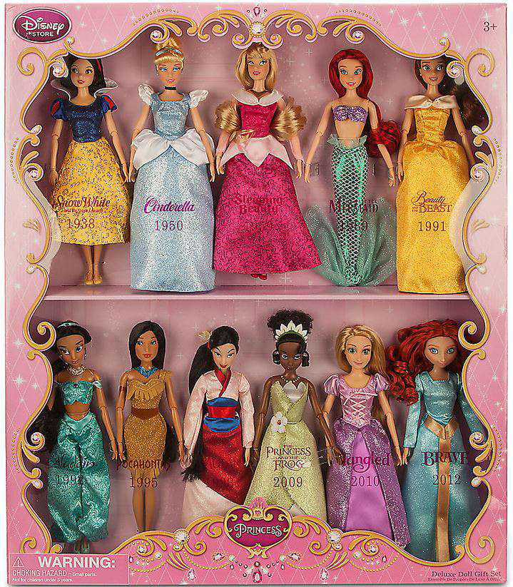 Ultimate Disney Princess 7 Doll Collection Bgp75 Cinderella Belle Anna Ariel 3 for sale online 