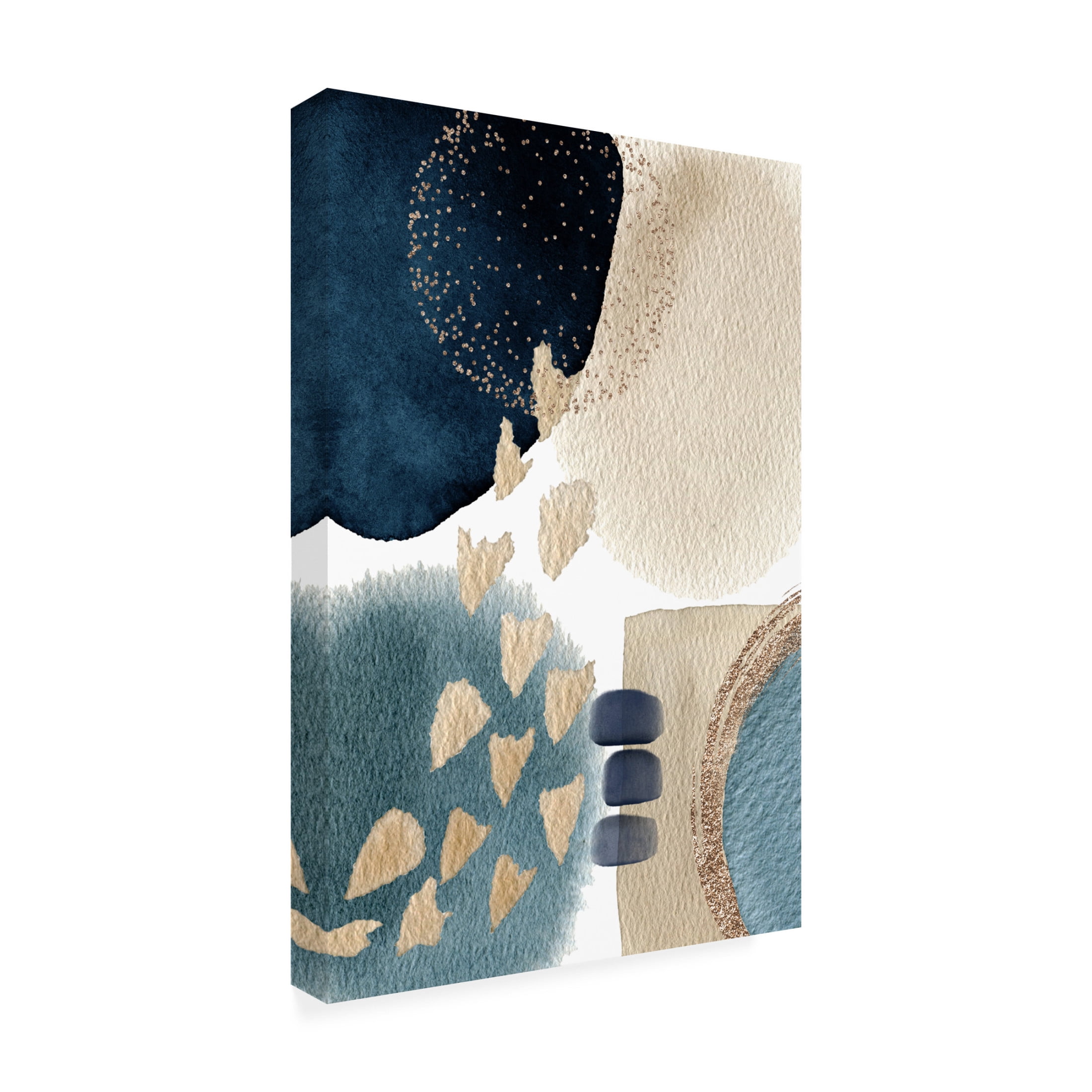 Trademark Fine Art Sally Ann Moss Blue Beauty 1 Canvas Wall Art