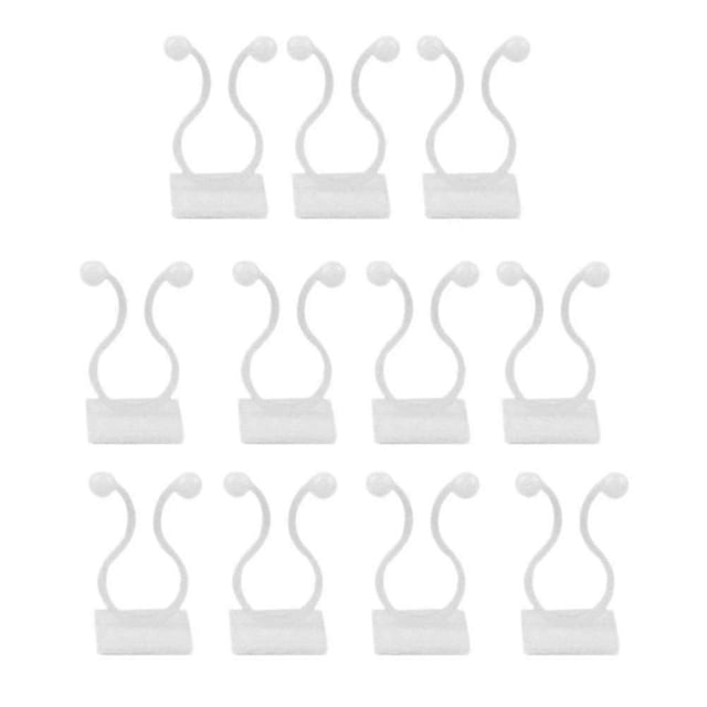 Invisible Garden Wall Clips 50PCS Plant Climbing Fixtures, Self-Adhesive Vines Support for Home Garden
