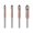 1 4 handles, variant on 3. High-Efficiency 4pc Bushing-Guided Milling Set, Cementite-Enhanced Shaping for Furniture Edging & Architectural Molding Replication