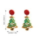 thumbnail image 2 of WILLBEST Aretes Navideños Aretes: Variedad De Aretes De Placa Acrílica Con Árbol De Navidad Para Mujer, 2 of 5