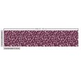 thumbnail image 2 of Ambesonne Autumn Fabric by the Yard Upholstery, Dotted Lines Abstract Leaves, 5 Yards, Eggplant Grey Pink White, 2 of 4