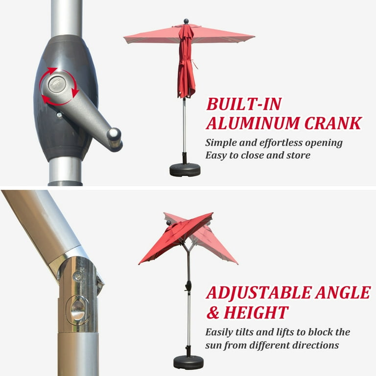 home decorators collection 8.9 ft cantilever patio umbrella in black PURPLE LEAF Outdoor 9' x 9' Square All-Weather White BJJ Color:Black/Silver Metallic Salomon S/Pro 100 W duty ribs (25% thicker