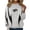 White, variant on Womens Graphic Sweaters Gothic Y2K Vintage Long Sleeve Round Neck Pullover Sweaters Casual Knit Streetwear
