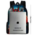 thumbnail image 3 of Dog Man Schoolbag Backpack Lunch Bag Pencil Case Set Gift for Kids Students, 3 of 5