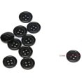 thumbnail image 4 of Button Hole Elastic Spool 3/4-inch Wide Knit Stretch Band And 10pcs Resin Buttons,black, 4 of 5