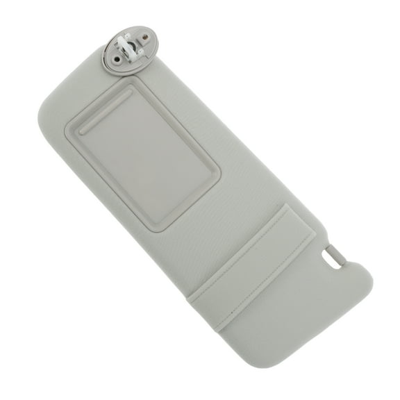 Unique Bargains Left Driver Side Car Sun Visor for Toyota Venza 2009-2015 Plastic with Mirror No.74320-73010-B0 Gray