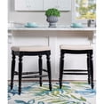 thumbnail image 2 of Riverbay Furniture 25" Transitional Wood Backless Counter Stool in Black, 2 of 5