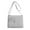 🍒 Gray_Base#7987, variant on Women's Multi-Pocket Shoulder Bag Nylon Satchel – Lightweight Water-Resistant Purse, Adjustable Strap, Multiple Compartments, Zipper Closure, 10.6"x8.7", Everyday Travel Handbag