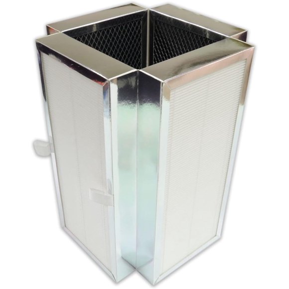 MA-50R Replacement Filter Compatible with Medify Air MA-50 Air Purifier,H13 HEPA 4-Stage Filtration Activated Carbon 2-IN-1 Air Clean Dust VOCs