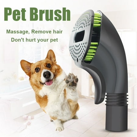 Dog Cat Pet Hair Grooming Comb Brush 32mm Dia Vacuum Cleaner Dog Cat Pet Hair Grooming Comb Brush