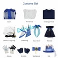 thumbnail image 4 of Disfraz de Cosplay de GenshinImpact Focalors Furina, vestido de Cosplay de Focalors, peluca, zapatos, sombrero, traje encantador, atuendo de Furina, Comic Con de Halloween, 4 of 5