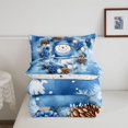 thumbnail image 5 of Manfei Western Xmas Festive Twin Comforter Sets,Cute Christmas Nutcracker Bedding Set,Xmas Reversible,2 Pieces,1 Comforter and 1 Pillowcase, 5 of 7