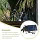 thumbnail image 5 of Advancent Bomba de cascada de fuente solar al aire libre 180 ° decoración mejorada de 5,5 V con estanque de estaca para adornos de tanque de Jardín y Patio 3.5W, 5 of 6